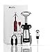 Produktbild WeePro Dual-Hebel, Innenvolumen Zubehör-Spiele mit Flaschenöffner Korkenzieher Wein Bier, Weinverschluss und cortaláminas/Kapsel Cutter für Liebhaber von Wein