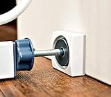 KLEINSTE SCHÜTZER MIT NIEDRIGEM PROFIL AUF DEM MARKT - PASST FAST ÜBERALL! - Die neu gestaltete, kompakte Größe der Untersetzer gestattet einen extrem vielseitigen Einsatz und passt überall, wo ein Schutzgitter aufgebaut werden soll, wie Treppen oder Durchgänge. Die Schützer sind klein genug, um für fast alle Situationen für Durchgangs-Schutzgitter zu passen, wie schmale Türrahmen und andere enge Stellen.