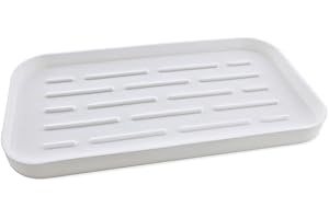 MOGADEE Tappetino antigoccia in silicone (bianco)