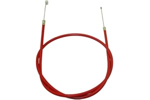 Stoneder, cavo acceleratore a gas rosso per 2 tempi, 43 cc, 47 cc, 49 cc, carburatore, mini moto, ATV, quad, cross, super tascabile.