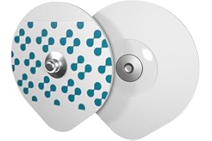 MEDNEX EKG-Elektroden, Einweg-Elektroden, Durchmesser 36 mm, für Basal- und Holterüberwachung, hypoallergenes solides Gel, sichere Haftung, kompatibel mit allen EKG- und Holter-Modellen, Packung mit