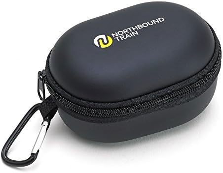 Northbound Train Ultra-Light, Super-Tough Headlamp Hard Case with Interior Pockets and Carabiner Clip - Includes Warranty and 100% Satisfaction Guarantee!