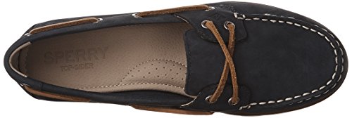 Sperry Top-Sider Women’s Azur Cora Nubuck Boat Shoes, Blue (Navy), 6 UK 39.5 EU