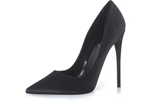 Zhabtuc Damskie buty na wysokim obcasie szpiczaste zamknięte palce wsuwane szpilki 10 cm impreza studniówka ślub buty na obcasie