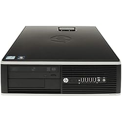 HP Elite 8200 - Ordenador de sobremesa (Intel Core I5-2400 Quad Core, 8GB Ram,HDD de 250 GB, Lector DVD, Sistema OPERATIVO Windows 10 Pro Original) Negro (Reacondicionado)