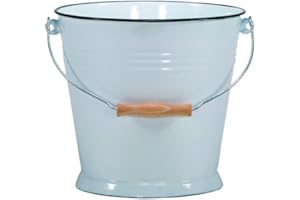 Krüger W5 - Cubo de Agua, Esmalte, 5 litros, Blanco, 22 x 22 x 17 cm