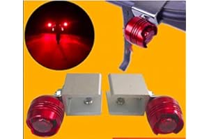 SCOOTISFACTION 1 par de linternas de advertencia para Xiaomi M365/1S/Essential/PRO/PRO2 Scooter eléctrico