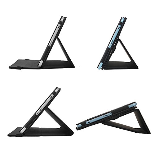 Acer Iconia Tab 10 (A3-A40) Hülle, iBetter Acer Iconia Tab 10 Bluetooth (QWERTZ Tastatur) Keyboard Hülle Case -Slim Fit Kunstleder Stand Tasche mit Hochwertige Abnehmbar Drahtlos Bluetooth Tastatur für Acer Iconia Tab 10 (A3-A40) 25,6 cm (10,1 Zoll Full HD) Tablet-PC-Schwarz - 6