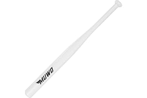 MUWO Mazza da baseball in acciaio legato con finitura laccata adatta per principianti, giocatori amatoriali e professionisti, 7 colori brillanti. Lunghezza: 28 pollici (0,71 m), peso: 980 g