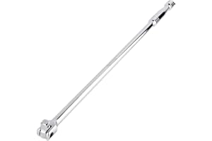 MAXPOWER 1/2 cala Sq Drive 600 mm drążek łamujący Flex uchwyt, 600 mm, srebrny