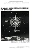 Image de Sprache und Kommunikation im Internet: Überblick und Analysen