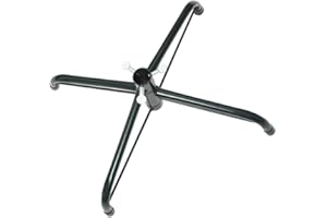 DAZZLEEX Soporte para árbol de Navidad, trípode de Hierro Plegable para árbol de Navidad, Soporte de Base de Metal para árbol de Navidad,40cm