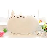 Weichem Plüsch Süße Katze Form Kissen kissenpolster Sofa Spielzeug Wohnkultur 5 Farbe (Weiß) - 5