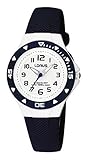 LORUS RRX43CX9 Kinderarmbanduhr Sports, Analog, ZB weiß,100m WR, PU-Band, blau