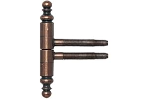 SFS INTEC Einbohrband 2-tlg. mit Zierkopf, ø 16 mm, Bandh. 108,5 mm, Stahl bronze patiniert