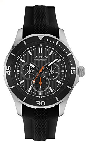 Nautica Men's Analogue Watch with Silicone Strap – NAI13523G