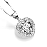 PERFEKTES GESCHENK - Das umfangreiche & hochwertige Set macht das Collier zusammen mit der edlen Geschenk-Verpackung zu einem unvergesslichen Erlebnis