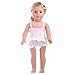 Price comparison product image Fashion cute doll swimsuit bow for 18 inch American girl doll clothes