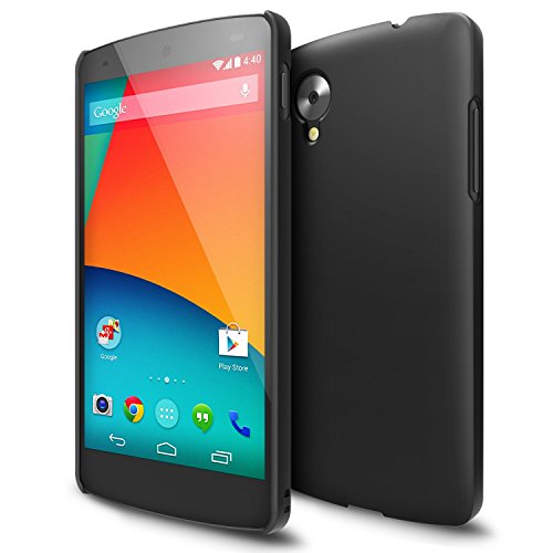 Funda Nexus 5 - Ringke SLIM Free pel culas HD Mejor agarre SF BLACK Premium estuche duro recubierto de doble cubierta para Google Nexus 5 reviews Funda Nexus 5 - Ringke SLIM Free pel culas HD Mejor agarre SF BLACK Premium estuche duro recubierto de doble cubierta para Google Nexus 5