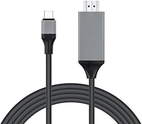 USB C to HDMI Cable, YouLiang 2 Meters USB C to HDMI Adapter Thunderbolt 3 Compatible, USB 3.1 Type C Male to HDMI Male Cable for Samsung Galaxy S8/S8 Plus/Note Book/MacBook etc.
