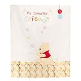 Disney Winnie the Pooh Quilt and Bumper Set (White)