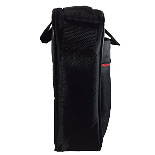 Laptoptasche für Apple MacBook Air 13″ MMGF2D/A Businesstasche / Aktentasche / Notebooktasche mit Schultergurt – LB Schwarz 4 - 3