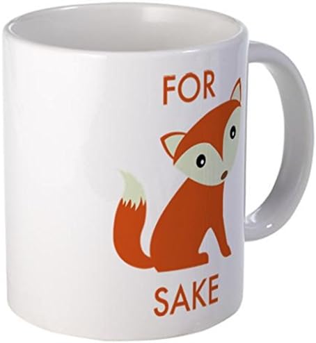 QoiueoF For Fox Sake White Mugs - 11 ounces