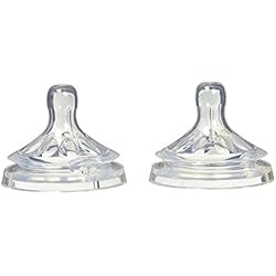 AVENT - Lot de 2 tétines natural 1 trou débit nouveau-né