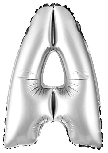 DekoRex® Folienballon Buchstaben Luftballon Geburtstag Feier Hochzeit 100cm Auswahl A – Z - 2