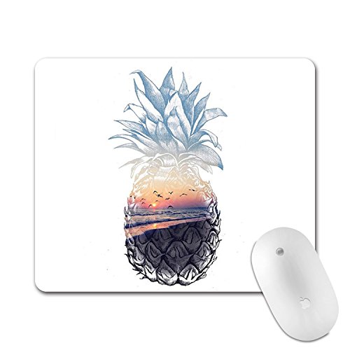 Preisvergleich Produktbild YISUMEI 25x30 cm Gaming Mauspad Office Computer Mouse Pad Mond Ananas Strand