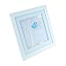 Set of Two Baby Blue Wall Hanging Pictures ideal for Boy's Nursery Decoration