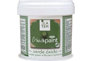 PROGAL COLORS BLATEM CHALK PAINT VERDE OXIDO 500mL PINTURA A LA TIZA DECORACIONES FACIL DE LIJAR