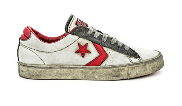 converse vulc ox bianche