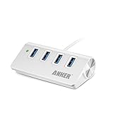 Anker AH430 USB 3.0 4-Port Compact Aluminum Hub with 2-Foot USB 3.0 Cable (Personal Computers)
