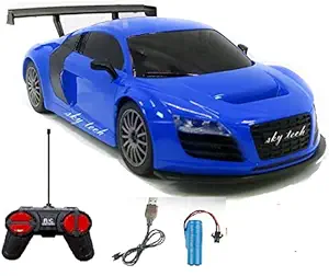 Sky Tech Plastic Remote Controlled Racing Car, Pack Of 1, Assorted Colour