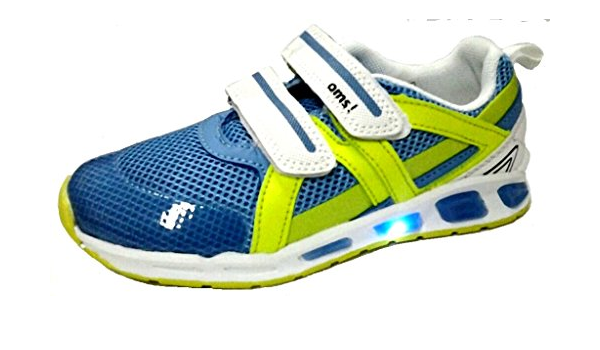Original Marines OMS by Sneakers, Scarpe Sportive Bimbo MOD. KC-54 Bianco  con luci (29) : Amazon.it: Scarpe e borse
