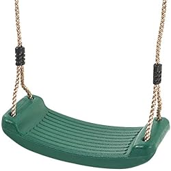 Garden Games Balançoire en Plastique de Premier Choix pour Les Enfants (Vert)