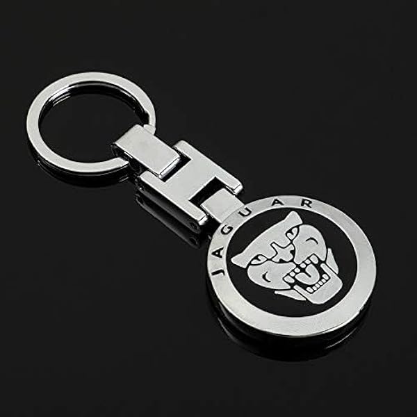 Portachiavi Jaguar AXLorange - Massiccio, Argento, Taglia M - Foto 3