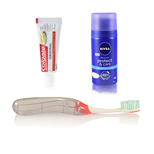 Preisvergleich Produktbild ChackPack Übernachtungs-Set Zahnpflege & Deo Woman