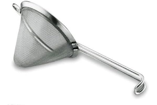 Lacor 62619 Passoire Conique 18 cm, Argent Métallique