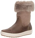 Flexible Laufsohle ECCO Damen Womens Soft 7 TRED Boot Hohe Stiefel, Braun (Navajo Brown/Moon Rock 57511), 40 EU