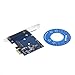 Produktbild KNOSSOS PCI-E PCIe to mSATA SSD+SATA3.0 Combo Extender Adapter PCI-E toSATAIII Card