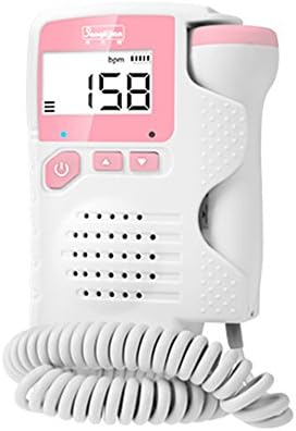 Baby Heartbeat Monitor Sound Amplifier FDA Approved Angelsounds Baby Fetal Doppler Prenatal Monitoring Devices for Expectant Mothers