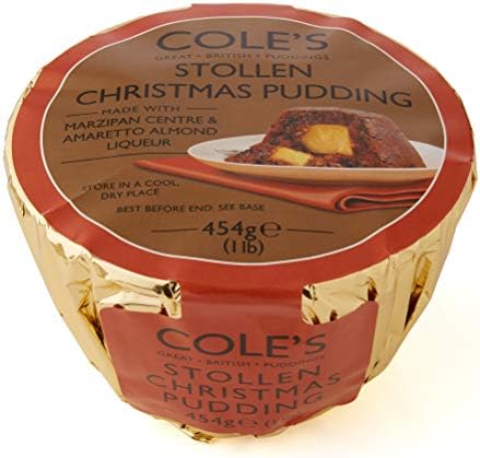 Cole's Stollen Christmas Pudding, 454g