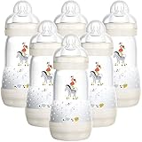 Das MAM Anti-Colic-System sorgt mit seinem innovativem Bodenventil für einen gleichmäßigen Trinkfluss