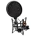 Produktbild Mikrofon Mic Shock Halter-Standplatz Integrierte Pop Pro Audio Studio filte
