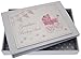 White Cotton Cards Grandma's Boasting Book Tiny Album (Pink Pram and Bunting)