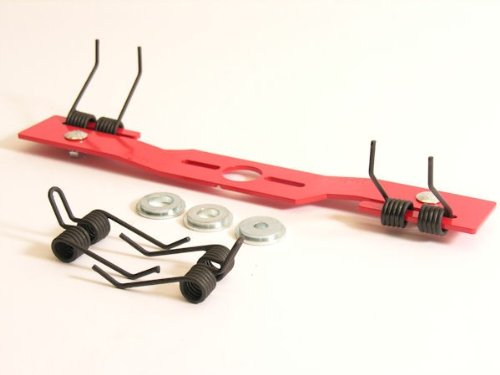 Kraftharke Vertikutierer Moosentferner Entmooser Set mit Ersatzfeder - 2