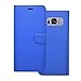 Produktbild Kompatibel mit Samsung Galaxy S8 Blau Etui Buch Flip Tasche Case Hülle