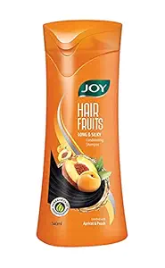 Joy Hair Fruits Long & Silky Conditioning Shampoo Enriched with Apricot & Peach, 340 ml